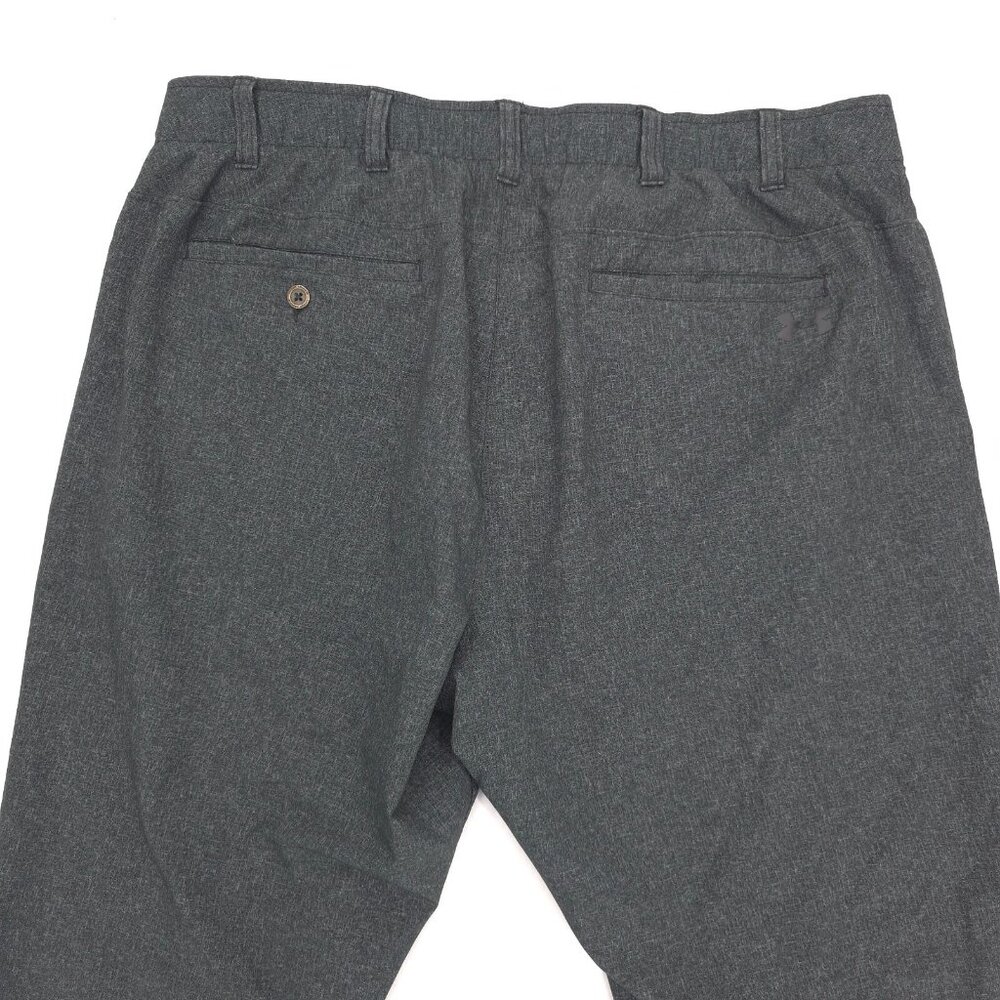 Under Armour Golf Pants Mens 40x30 Gray Vented Showdown Performance Stretch - Picture 9 of 12